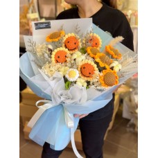 Crochet Flower Bouquet