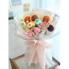 Crochet Flower Bouquet