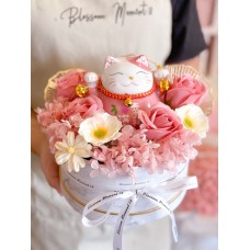 Opening Flower Box - Lucky Cat