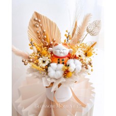 Opening Flower Box - Lucky Cat