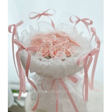 10 Stalk Peach Bouquet