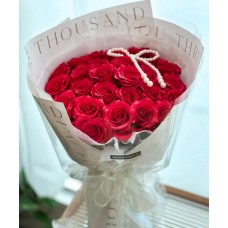 27 Stalk Red Bouquet